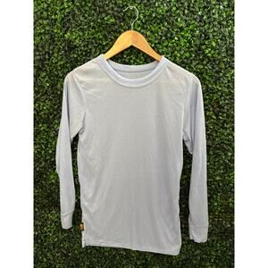 REI, Blue long sleeve Crew Neck Blouse, Women’s size L